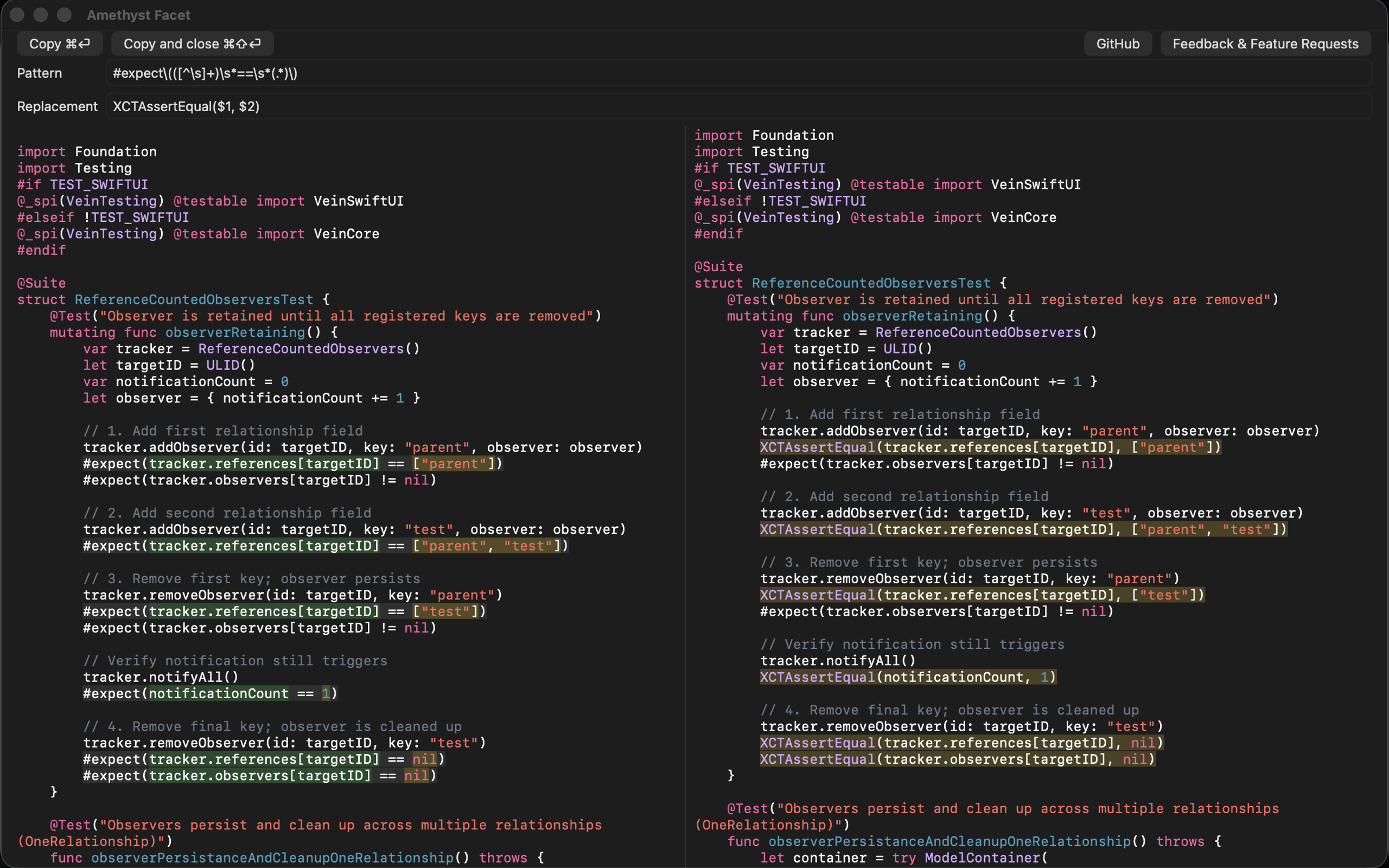 Amethyst Browser Preview